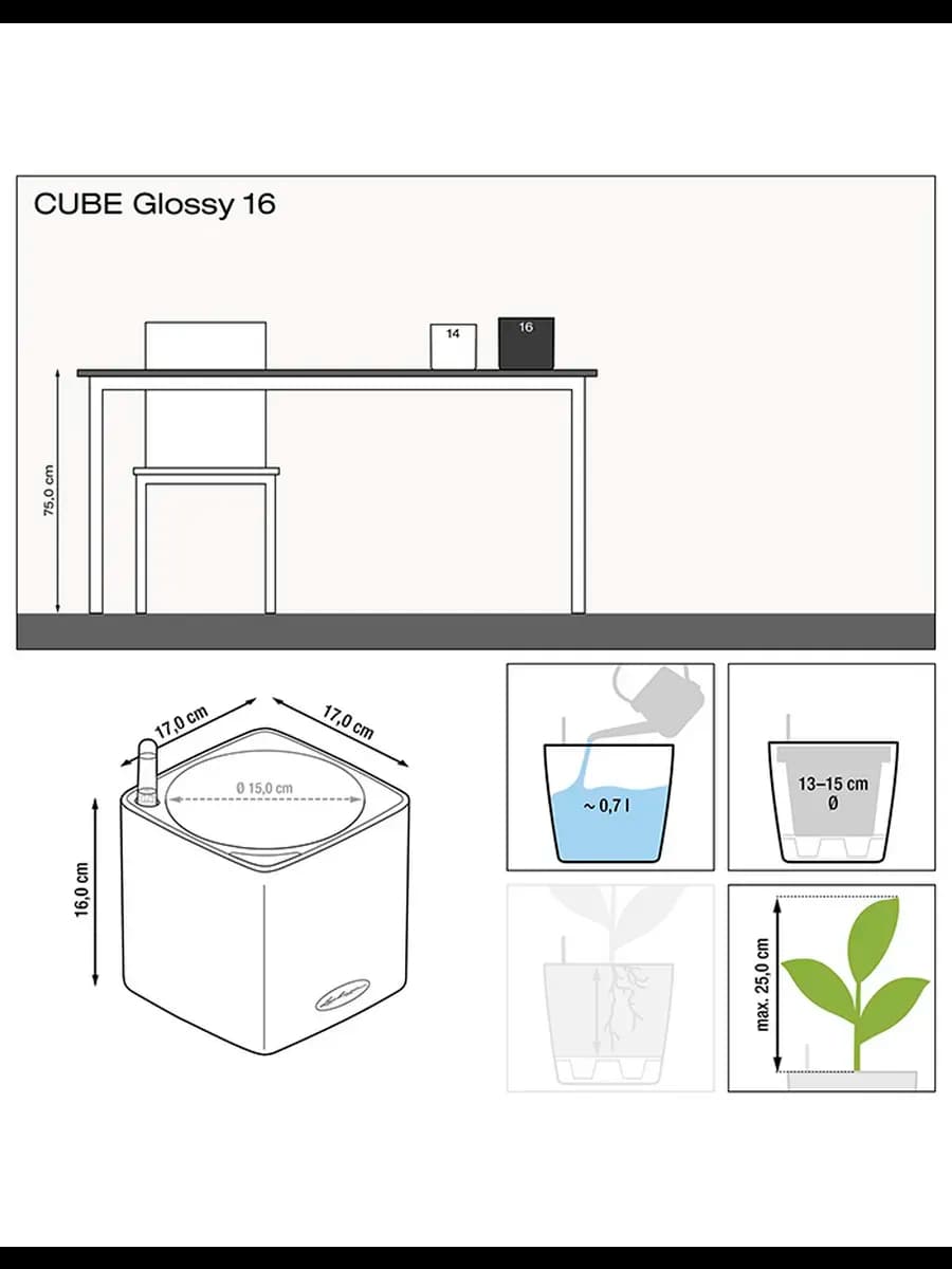 Guldon CUBE Gloss 16